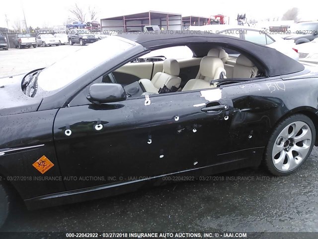 WBAEK73445B326285 - 2005 BMW 645 CI AUTOMATIC 黑色 照片 6
