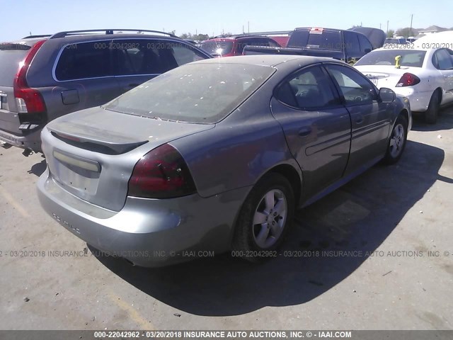 2G2WP552171143006 - 2007 PONTIAC GRAND PRIX ნაცრისფერი ფოტო 4