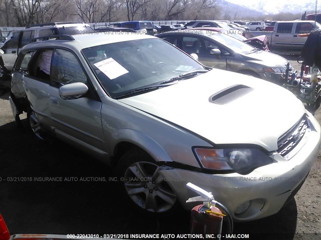 4S4BP68C254348514 - 2005 SUBARU LEGACY OUTBACK 2.5 XT BEIGE photo 1