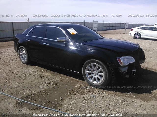 2C3CCACG1CH283709 - 2012 CHRYSLER 300 LIMITED BLACK photo 1