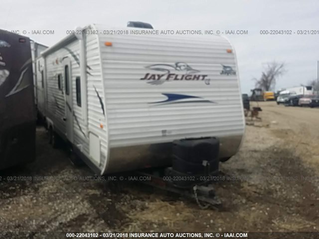 1UJBJ0BS1B1EG0297 - 2011 JAYCO JAY FLIGHT  WHITE photo 1