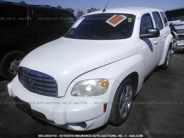 3GNBAADB1AS585860 - 2010 CHEVROLET HHR LS WHITE photo 2