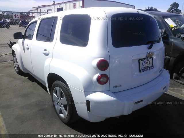3GNBAADB1AS585860 - 2010 CHEVROLET HHR LS WHITE photo 3