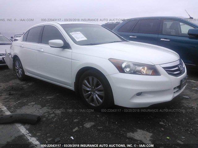 1HGCP3F87CA008801 - 2012 HONDA ACCORD EXL WHITE photo 1