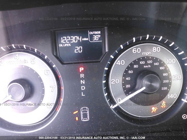 5FNRL5H64BB501286 - 2011 HONDA ODYSSEY EXL შავი ფოტო 7