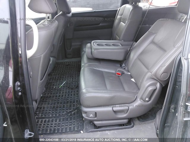 5FNRL5H64BB501286 - 2011 HONDA ODYSSEY EXL შავი ფოტო 8