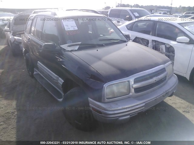 2CNBJ634916913383 - 2001 CHEVROLET TRACKER LT BLACK photo 1