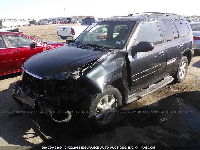 1GKDS13S432162662 - 2003 GMC ENVOY GRAY photo 2