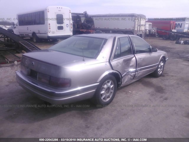 1G6KS52Y1VU820318 - 1997 CADILLAC SEVILLE SLS TAN photo 4