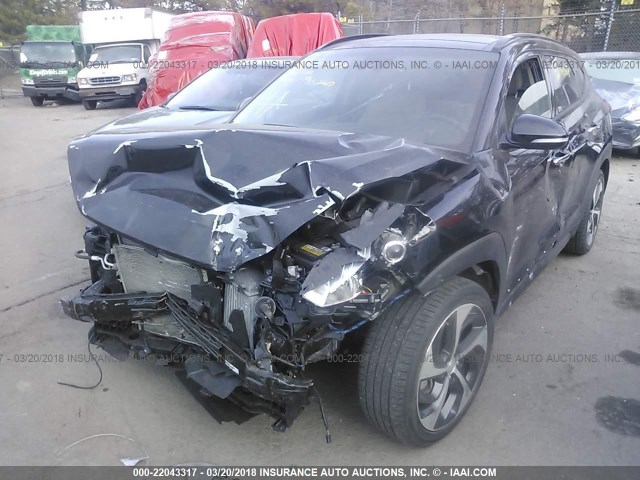 KM8J33A20GU067919 - 2016 HYUNDAI TUCSON LIMITED/SPORT AND ECO/SE BLACK photo 6