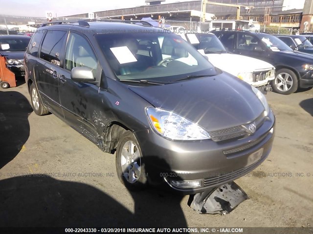 5TDZA22C74S186405 - 2004 TOYOTA SIENNA XLE/XLE LIMITED SILVER photo 1