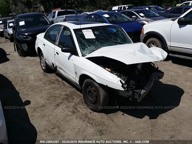 1G8ZH52822Z302527 - 2002 SATURN SL1 WHITE photo 1