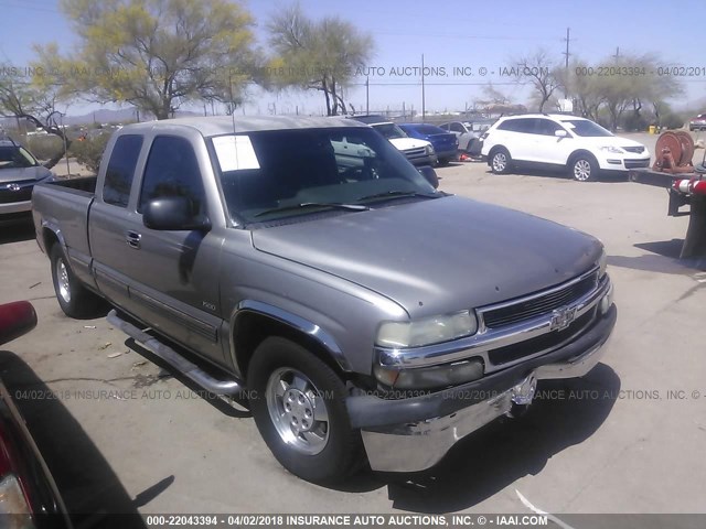 2GCEC19W7X1189996 - 1999 CHEVROLET SILVERADO C1500 GRAY photo 1