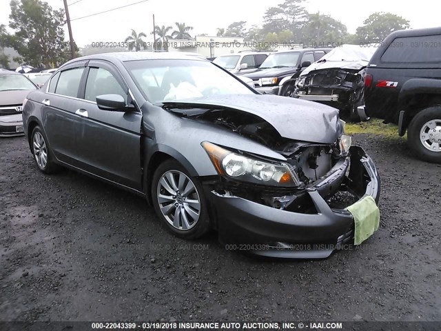 1HGCP3F88CA030418 - 2012 HONDA ACCORD EXL GRAY photo 1