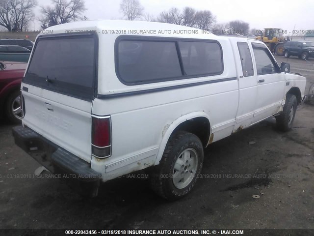 1GCDT19Z1L2150403 - 1990 CHEVROLET S TRUCK S10 WHITE photo 4