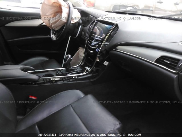 1G6AB5RA7E0148678 - 2014 CADILLAC ATS LUXURY BLACK photo 5