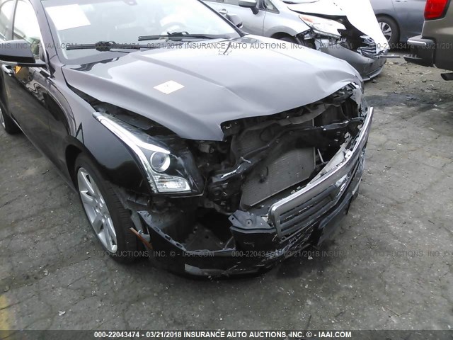 1G6AB5RA7E0148678 - 2014 CADILLAC ATS LUXURY BLACK photo 6