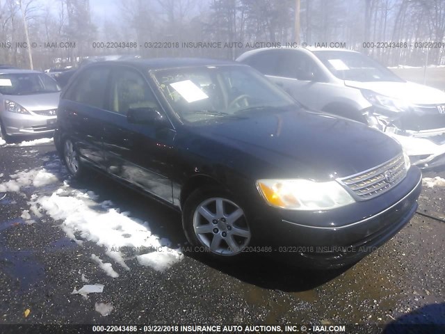 4T1BF28B23U319319 - 2003 TOYOTA AVALON XL/XLS BLACK photo 1