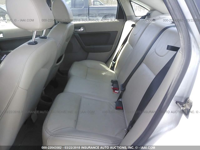 1FAHP35N68W101661 - 2008 FORD FOCUS SE/SEL/SES SILVER photo 8