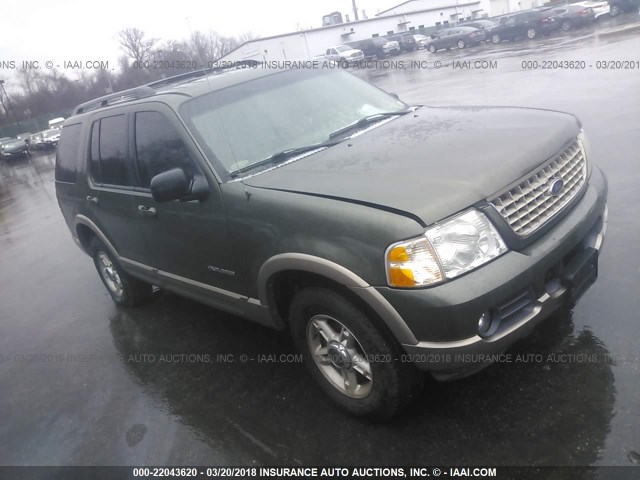 1FMZU74W72UA65888 - 2002 FORD EXPLORER EDDIE BAUER GREEN photo 1