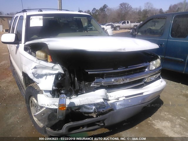 1GNEK13Z74R137784 - 2004 CHEVROLET TAHOE K1500 WHITE photo 6