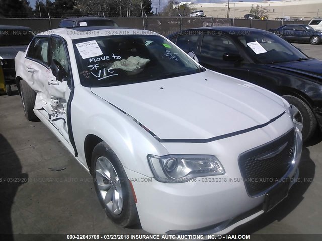 2C3CCAAGXFH806877 - 2015 CHRYSLER 300 LIMITED WHITE photo 1