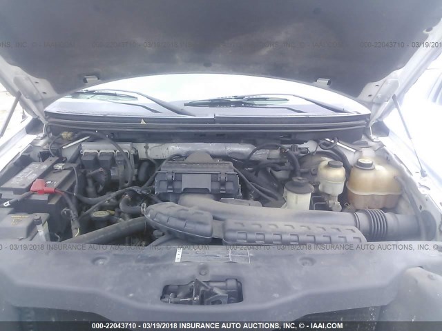 1FTPW14V87FA13000 - 2007 FORD F150 SUPERCREW WHITE photo 10