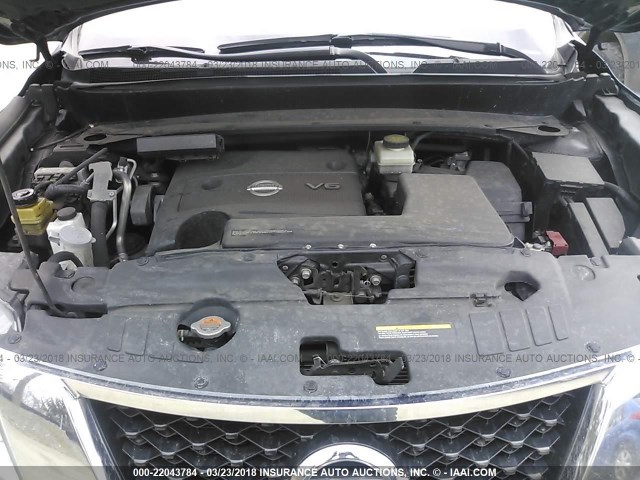 5N1AR2MMXEC680686 - 2014 NISSAN PATHFINDER S/SV/SL/PLATINUM 海军蓝 照片 10