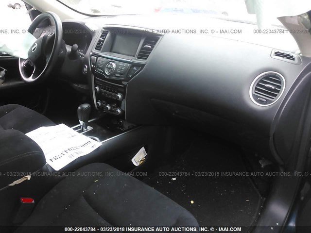 5N1AR2MMXEC680686 - 2014 NISSAN PATHFINDER S/SV/SL/PLATINUM 海军蓝 照片 5