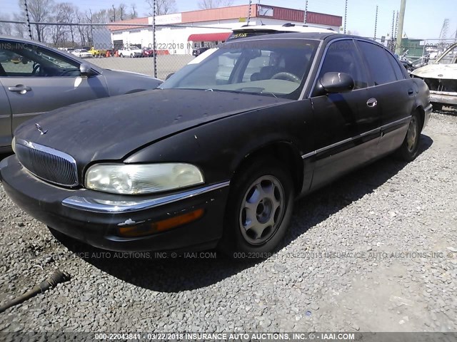 1G4CW52K0W4651844 - 1998 BUICK PARK AVENUE  BLACK photo 2