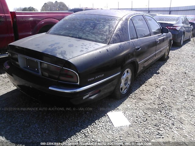 1G4CW52K0W4651844 - 1998 BUICK PARK AVENUE  BLACK photo 4