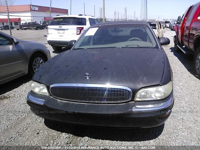 1G4CW52K0W4651844 - 1998 BUICK PARK AVENUE  BLACK photo 6