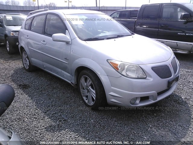 5Y2SL63845Z425261 - 2005 PONTIAC VIBE SILVER photo 1