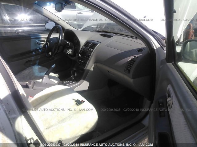 JN1DA31D62T417306 - 2002 NISSAN MAXIMA GLE/GXE/SE WHITE photo 5