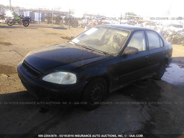 2HGEJ6611XH522181 - 1999 HONDA CIVIC SE GREEN photo 2