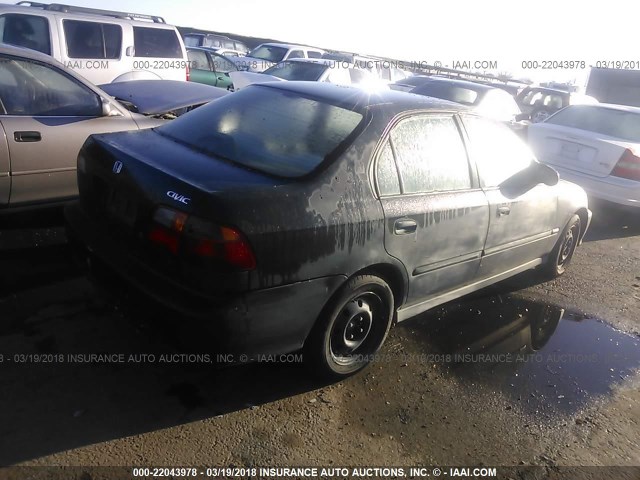 2HGEJ6611XH522181 - 1999 HONDA CIVIC SE GREEN photo 4