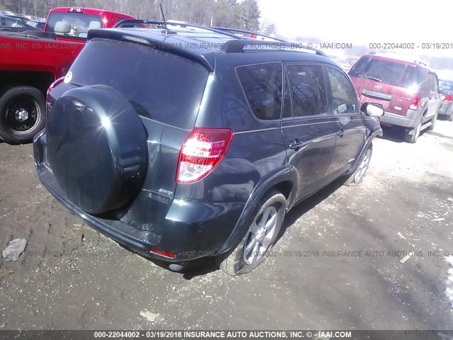 2T3DF4DV0CW269662 - 2012 TOYOTA RAV4 LIMITED GREEN photo 4