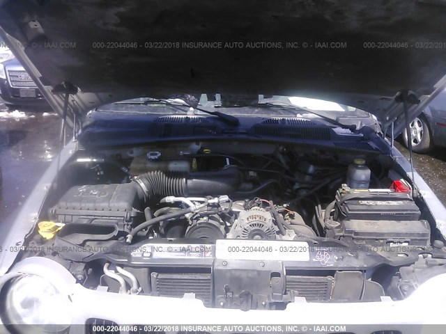 1J4GL48K46W168002 - 2006 JEEP LIBERTY SPORT SILVER photo 10