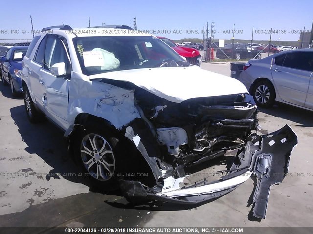 1GKKRRKD6GJ118517 - 2016 GMC ACADIA SLT-1 Biały zdjęcie 1