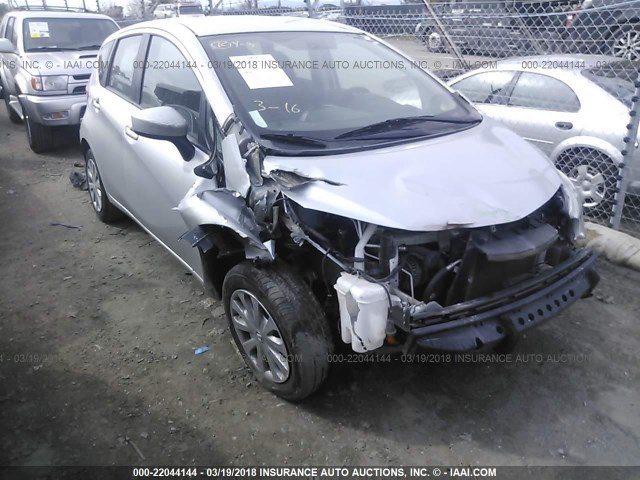 3N1CE2CP6FL418466 - 2015 NISSAN VERSA NOTE S/S PLUS/SV/SL/SR SILVER photo 1