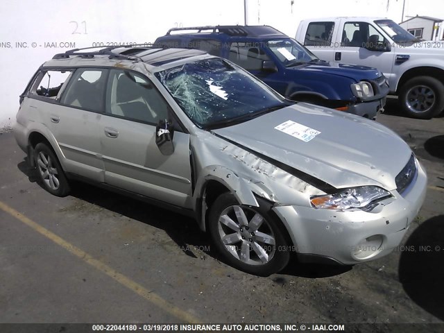 4S4BP62C067343370 - 2006 SUBARU LEGACY OUTBACK 2.5I LIMITED GREEN photo 1