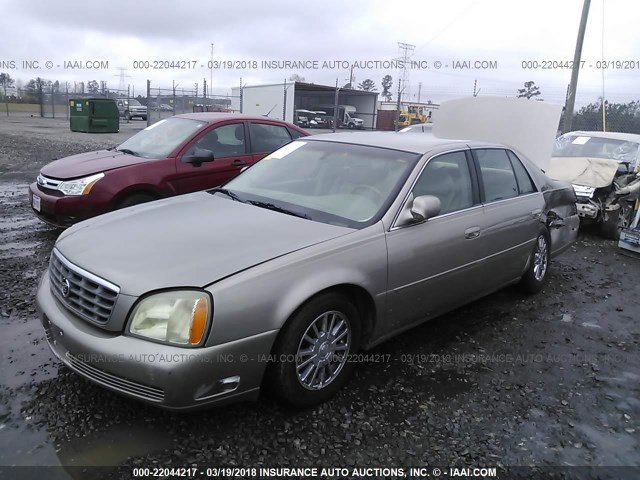 1G6KE57Y23U158455 - 2003 CADILLAC DEVILLE DHS TAN photo 2