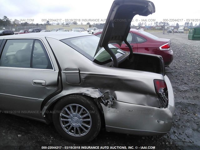 1G6KE57Y23U158455 - 2003 CADILLAC DEVILLE DHS TAN photo 6