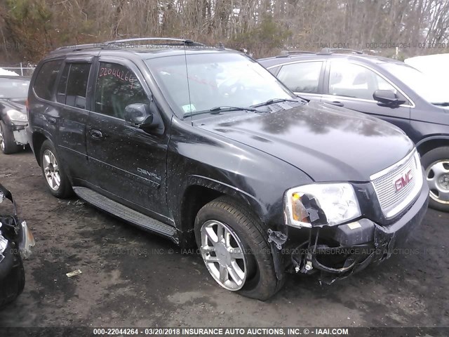 1GKET63M862161681 - 2006 GMC ENVOY DENALI BLACK photo 1