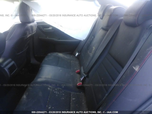 4T1BF1FK6HU629803 - 2017 TOYOTA CAMRY LE/XLE/SE/XSE Schwarz Foto 8