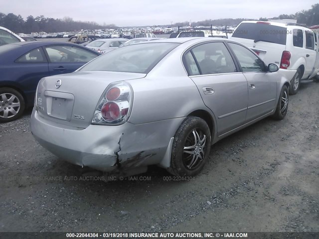 1N4AL11D35C153938 - 2005 NISSAN ALTIMA S/SL SILVER photo 4