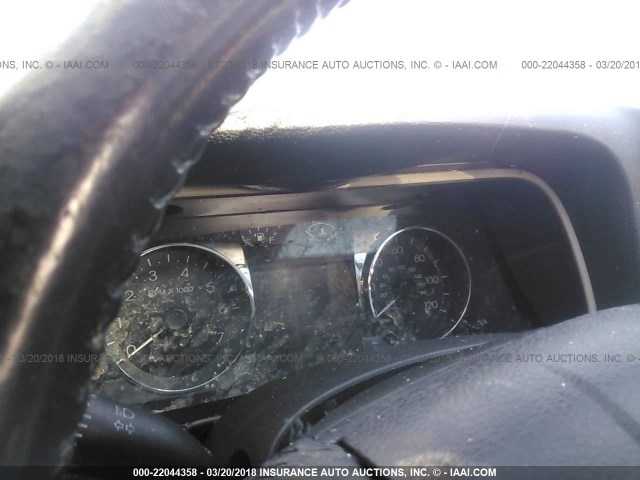 3LNHM26T27R654105 - 2007 LINCOLN MKZ SILVER photo 7