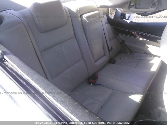 3LNHM26T27R654105 - 2007 LINCOLN MKZ SILVER photo 8