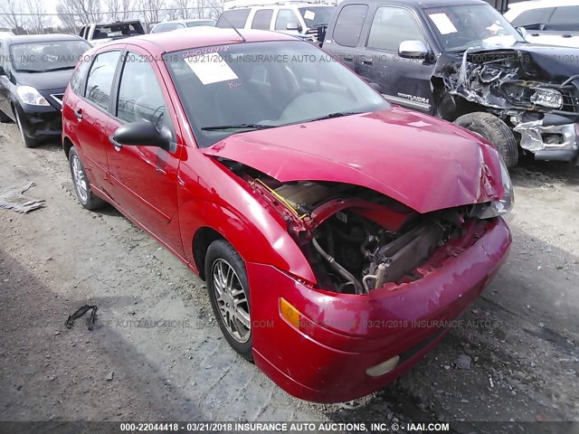 3FAFP37383R104611 - 2003 FORD FOCUS ZX5 RED photo 1