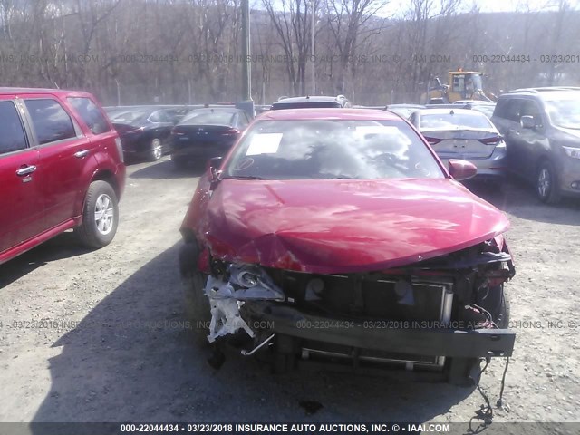 4T1BF1FK2CU567731 - 2012 TOYOTA CAMRY SE/LE/XLE RED photo 6